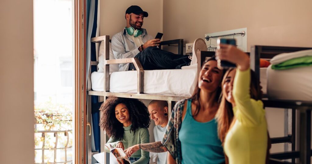 Funny Captions for Hostels