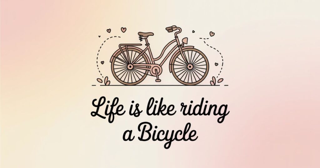Simple Biking Captions for Instagram